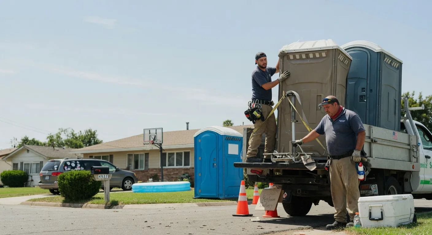Porta Potty Rental in Eau Claire, MI near me