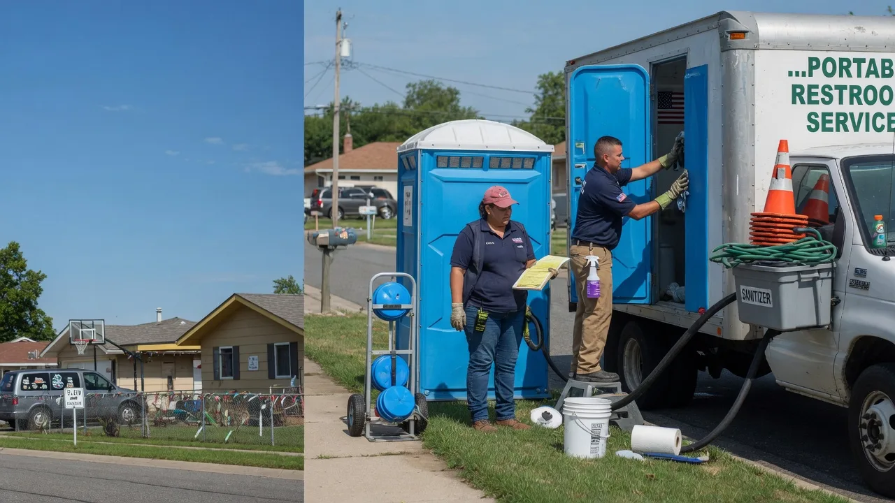 Portable Toilet Rental in Eau Claire, MI near me